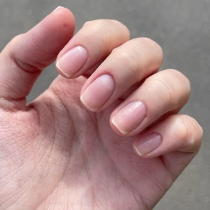 Hand with well-groomed nails